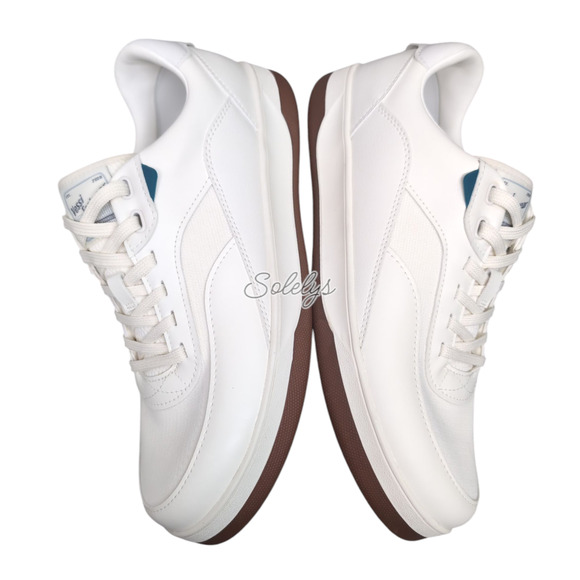 Vessi Courtside Classic Men 11 Off White Vegan Waterproof Casual Lace Up Sneaker - Picture 11 of 11